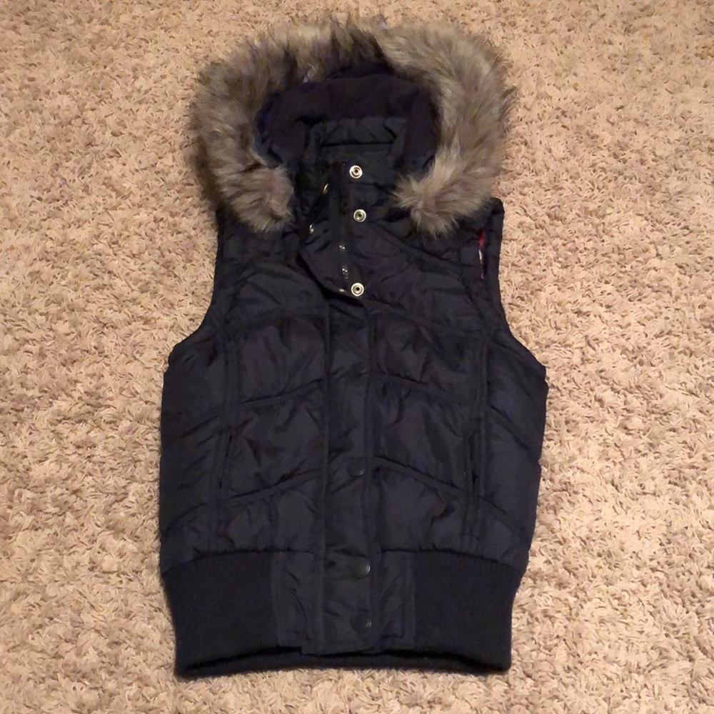 Aeropostale XS hooded vest